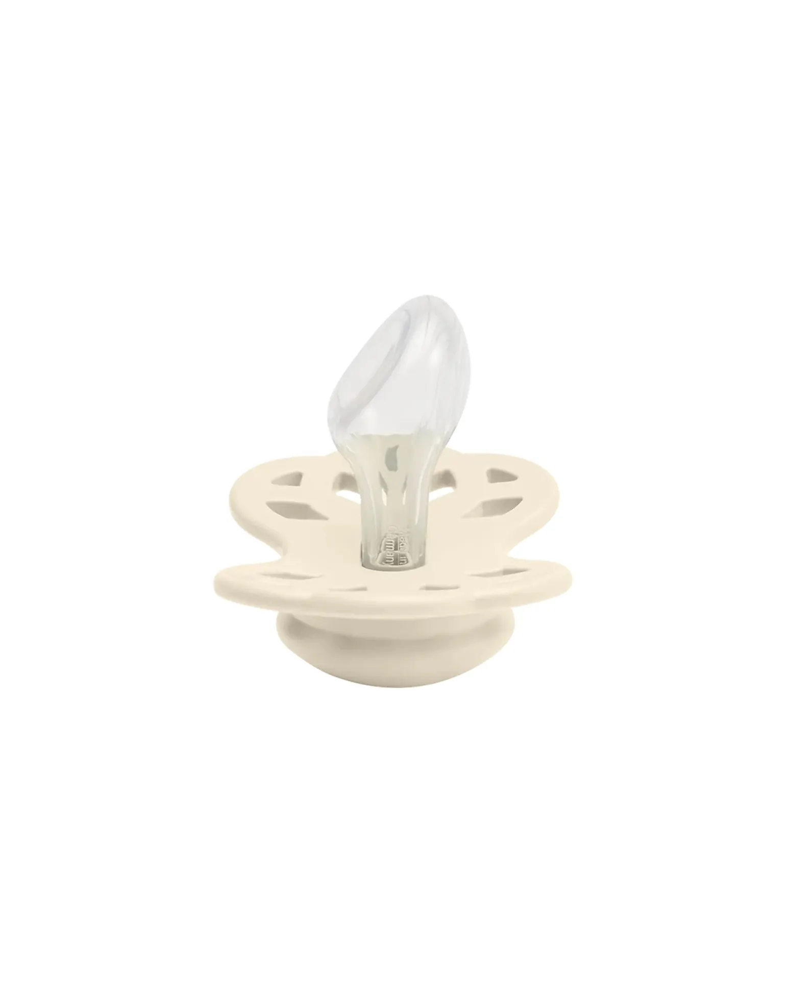 Set di 2 Ciucci Infinity - Tettarella Anatomica in Silicone - Avorio/Salvia - Senza PBA e PVC!