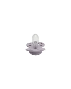 Set di 2 Ciucci Infinity - Tettarella Simmetrica in Silicone - Fossil Grey/Mauve - Senza PBA e PVC!