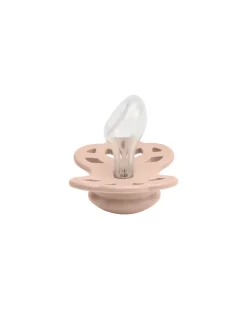 Set di 2 Ciucci Infinity - Tettarella Anatomica in Silicone - Rosa Cipria/Woodchuck - Senza PBA e PVC!