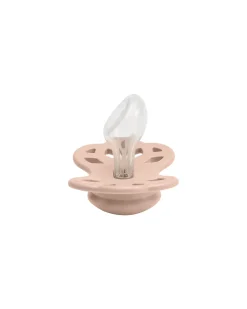 Set di 2 Ciucci Infinity - Tettarella Anatomica in Silicone - Avorio/Rosa Cipria - Senza PBA e PVC!