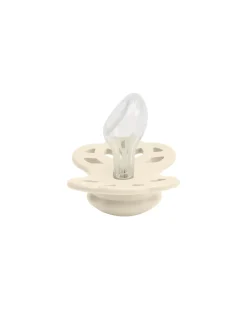 Set di 2 Ciucci Infinity - Tettarella Anatomica in Silicone - Avorio/Rosa Cipria - Senza PBA e PVC!