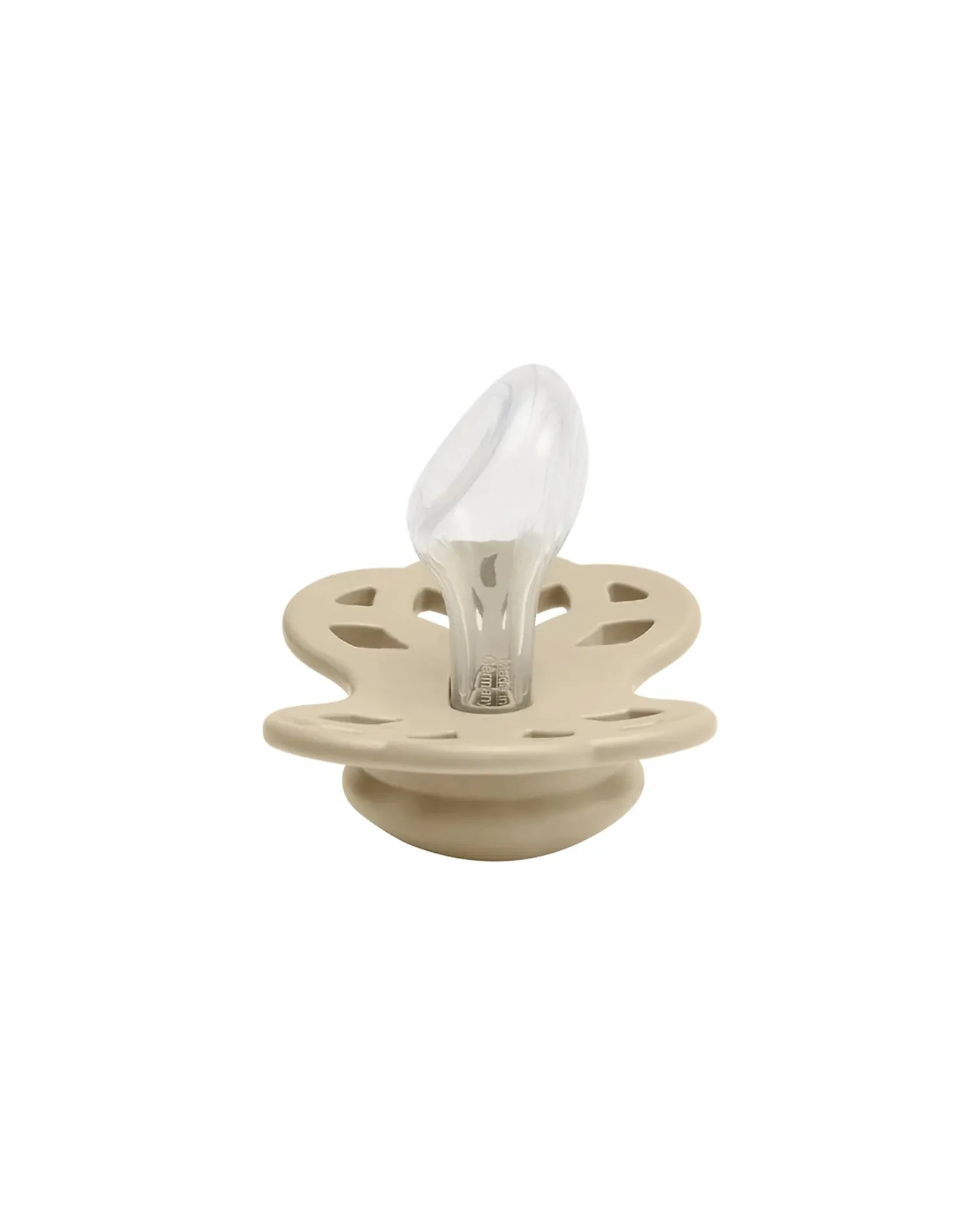Set di 2 Ciucci Infinity - Tettarella Anatomica in Silicone - Vaniglia/Pesca - Senza PBA e PVC!