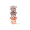 Set di 3 Contenitori Baby Food - Ozzo - Cipria