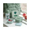 Set di 3 Contenitori Merenda - Happy Clouds - Verde