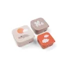 Set di 3 Contenitori Merenda - Happy Clouds - Cipria