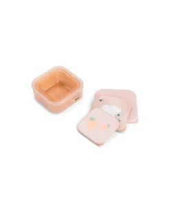 Set di 3 Contenitori Merenda - Tiny Farm - Cipria