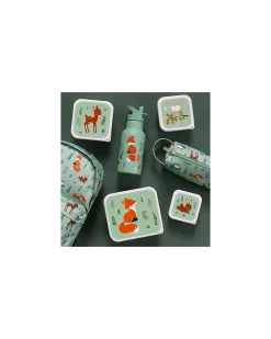 Set di Contenitori Porta Pranzo e Porta Merenda - Amici della Foresta