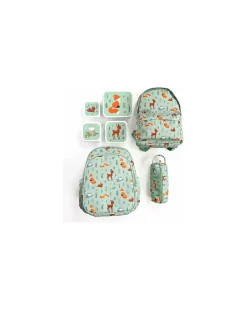 Set di Contenitori Porta Pranzo e Porta Merenda - Amici della Foresta
