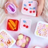 Set di Contenitori Porta Pranzo e Porta Merenda - Ciliegie
