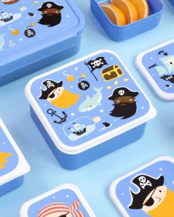 Set di Contenitori Porta Pranzo e Porta Merenda - Pirati