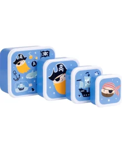 Set di Contenitori Porta Pranzo e Porta Merenda - Pirati