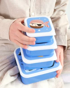 Set di Contenitori Porta Pranzo e Porta Merenda - Pirati