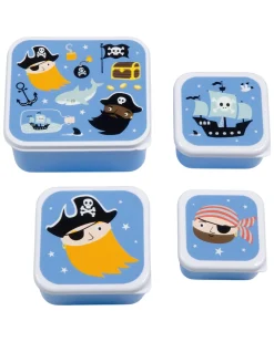 Set di Contenitori Porta Pranzo e Porta Merenda - Pirati
