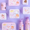 Set di Contenitori Porta Pranzo e Porta Merenda - Principesse