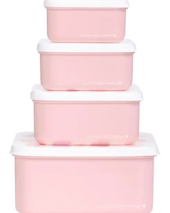 Set di Contenitori Porta Pranzo e Porta Merenda - Cuori