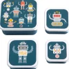 Set di Contenitori Porta Pranzo e Porta Merenda - Robot