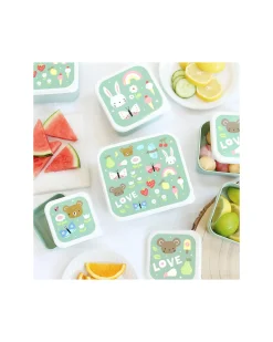 Set di Contenitori Porta Pranzo e Porta Merenda - Gioia