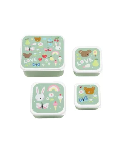 Set di Contenitori Porta Pranzo e Porta Merenda - Gioia