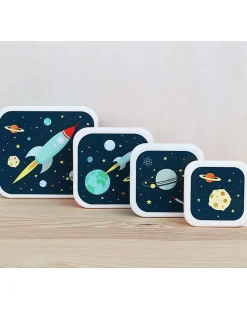 Set di Contenitori Porta Pranzo e Porta Merenda - Spazio