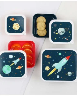 Set di Contenitori Porta Pranzo e Porta Merenda - Spazio