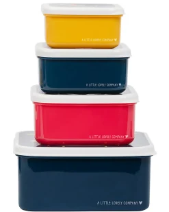 Set di Contenitori Porta Pranzo e Porta Merenda - Spazio