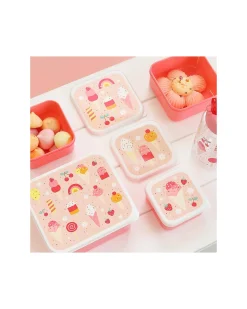 Set di Contenitori Porta Pranzo e Porta Merenda - Gelati