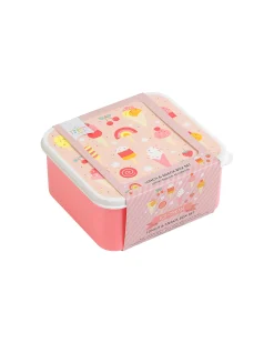 Set di Contenitori Porta Pranzo e Porta Merenda - Gelati