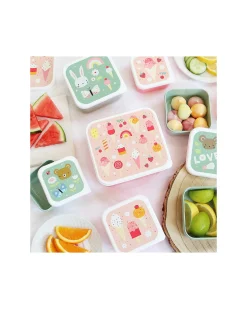 Set di Contenitori Porta Pranzo e Porta Merenda - Gelati