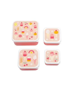 Set di Contenitori Porta Pranzo e Porta Merenda - Gelati