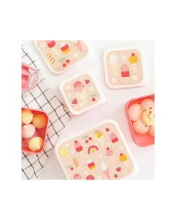 Set di Contenitori Porta Pranzo e Porta Merenda - Gelati