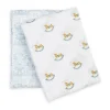 Set di 2 Copertine Swaddle 100 x 100 cm - Cavallo a Dondolo/Toile - 100% mussola di cotone