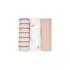 Set di 3 Copertine Swaddle 69 x 69 cm - Margherite - 100% mussola di cotone