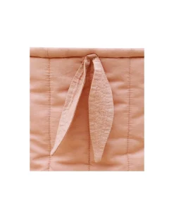 Set di due Cestini Trapuntati - Vintage Nude - 100% Cotone Organico GOTS - Bamboo Collection - Diametro 20 x 30 cm e 15 x 15 cm