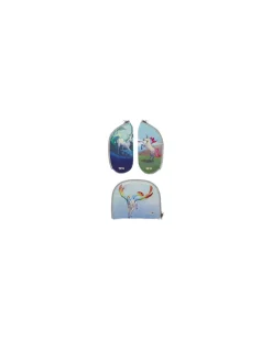 Set di 3 Zippies per Set Prime - Unicorni - Personalizza il Tuo Zaino!
