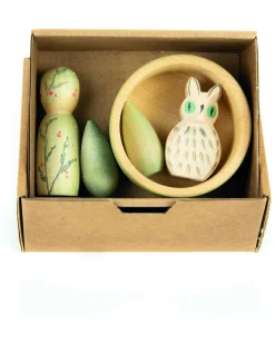 Set 5 Figure in Legno - Hello Winter - Legno Sostenibile