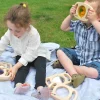 Set 6 Giochi Sensoriali in Legno di Gomma FSC - Easy Hold - 12m+