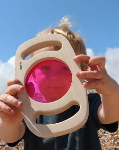 Set 6 Giochi Sensoriali in Legno di Gomma FSC - Easy Hold - 12m+