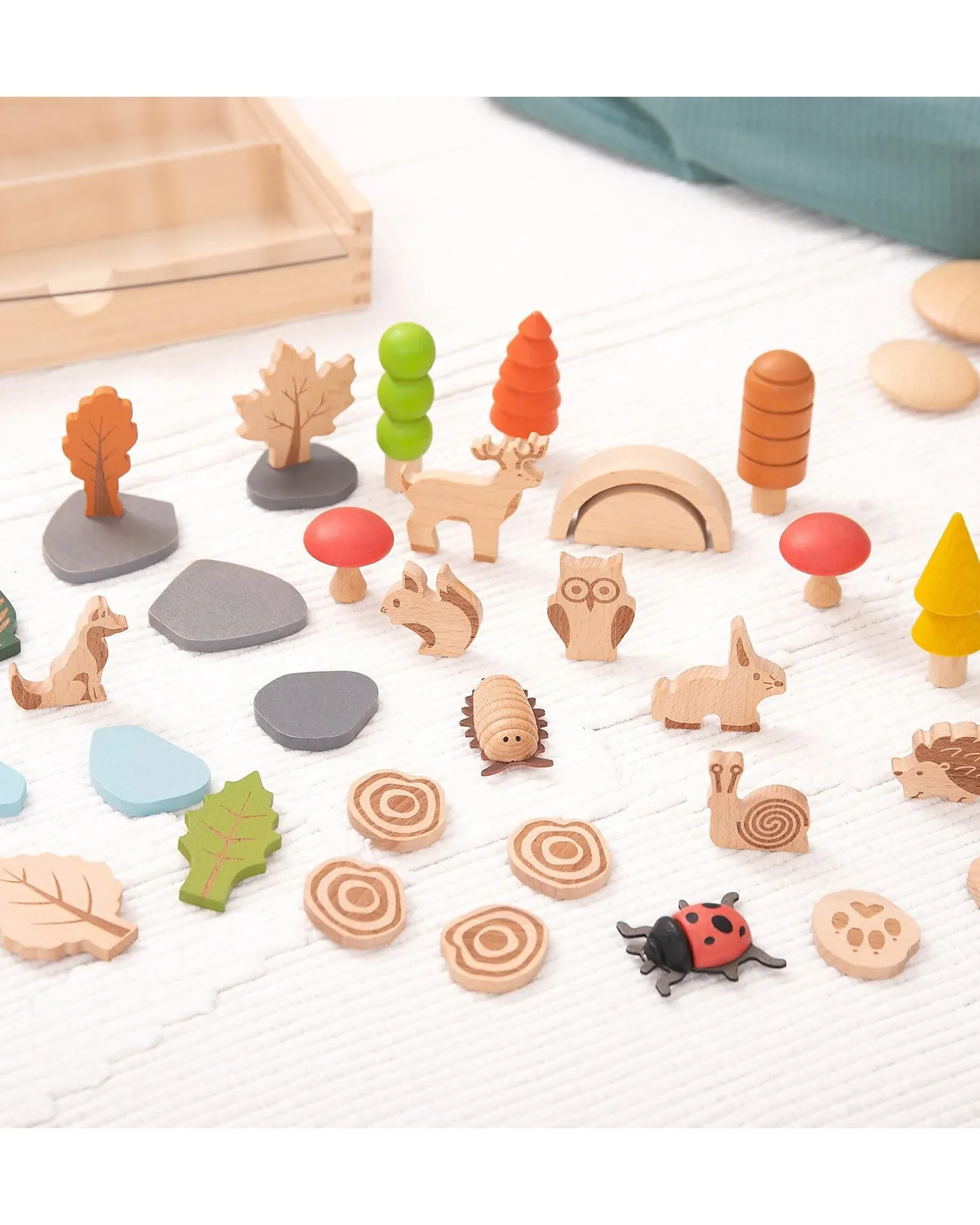 Set Gioco del Bosco - Woodland Trail - in Legno - da 3 Anni