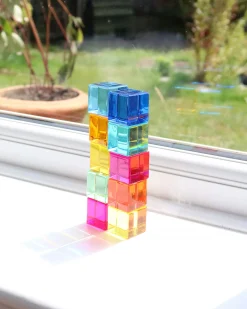 Set Gioco Gem Cubes - 10 Pezzi - da 10 Mesi - per Lavagna Luminosa