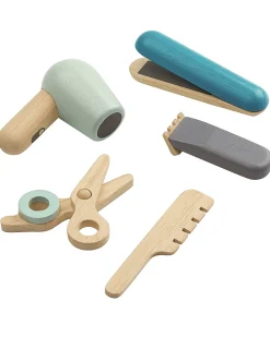 Set Gioco in Legno Borsa da Parrucchiere