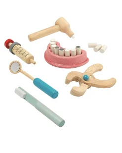 Set Gioco in Legno Borsa del Dentista