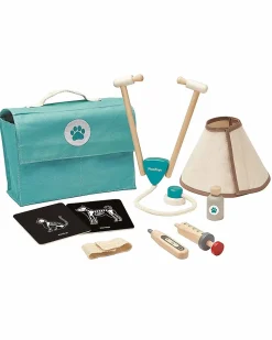 Set Gioco in Legno Borsa del Veterinario