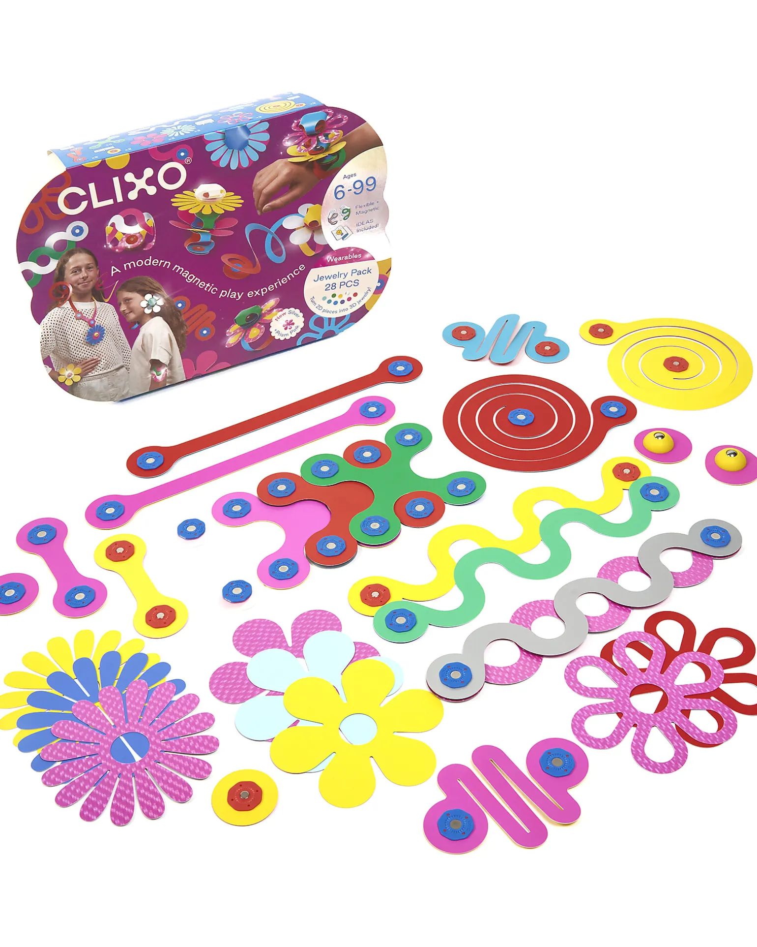 Set Gioielli - 28 Pezzi - Gioco Magnetico STEAM - 6+ Anni