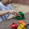 Set Imperfetto di Frutta & Verdure in Legno - Insegna a Ridurre lo Spreco del Cibo