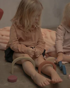 Set in Legno da Costruzione - Forme - Gioco Educativo Fatto a Mano per Stimolare il tuo Bambino
