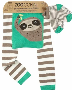 Set Leggings e Calzini Antiscivolo Silas il Bradipo Grip+Easy