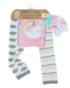 Set Leggings e Calzini Antiscivolo Grip+Easy - Allie Unicorno