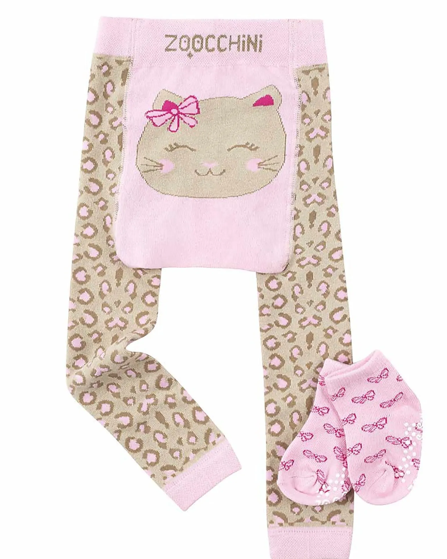 Set Leggings e Calzini Antiscivolo Kallie la Gattina Grip+Easy