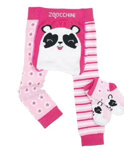 Set Leggings e Calzini Antiscivolo Pippa il Panda Grip+Easy