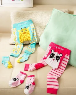 Set Leggings e Calzini Antiscivolo Pippa il Panda Grip+Easy